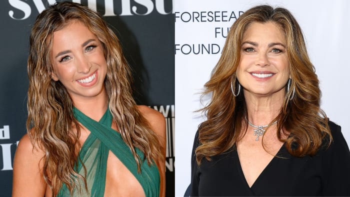 Katie Austin and Kathy Ireland.